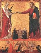 Barna da Siena The Mystical Marriage of Saint Catherine sds oil painting artist